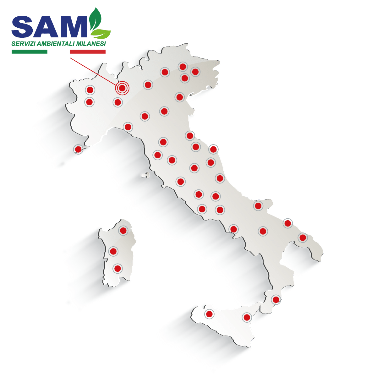 SAM Servizi Ambientali Milanesi- Bagni Mobili & WC Chimici a Milano. Concessionario Tailorsan